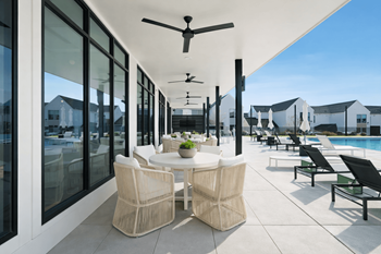 Poolside daybeds & cabanas